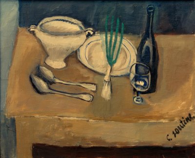 Still Life with Soup Tureen by Chaim Soutine